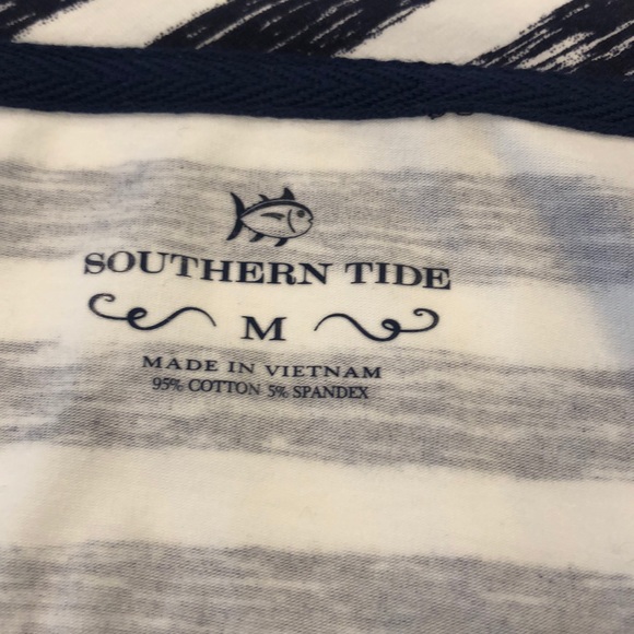 Southern Tide Jena Stripe Blouson Dress size M - Picture 3 of 4